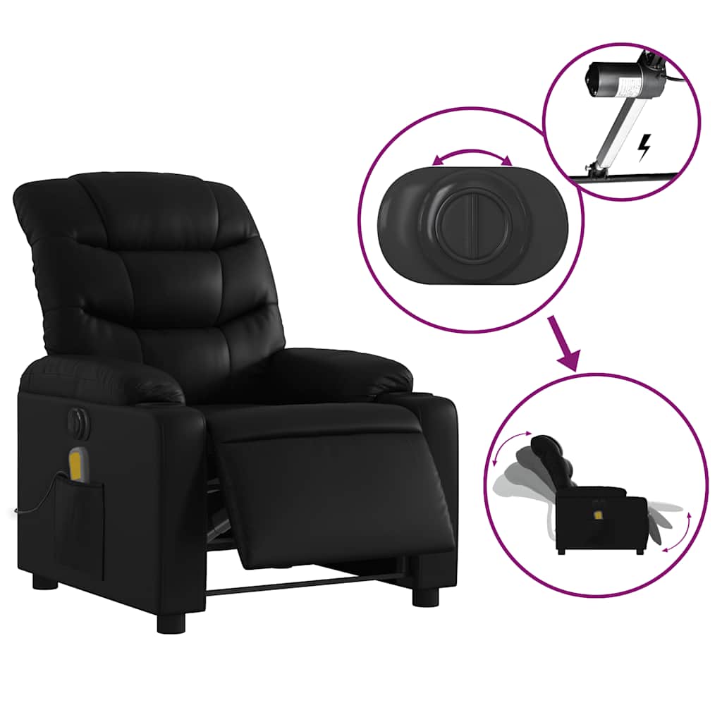 8721012220775_g_en_hd_4 vidaXL Electric Massage Recliner Chair Black Faux Leather - Image 6