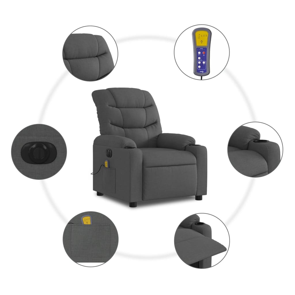 8721012220843_g_en_hd_6 vidaXL Electric Massage Recliner Chair Dark Grey Fabric - Image 8