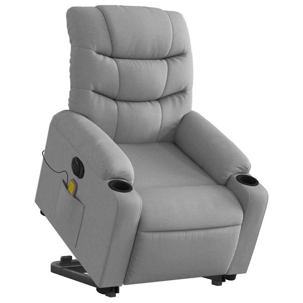 8721012220898_g_en_hd_1 vidaXL Electric Stand up Massage Recliner Chair Light Grey Fabric - Image 3