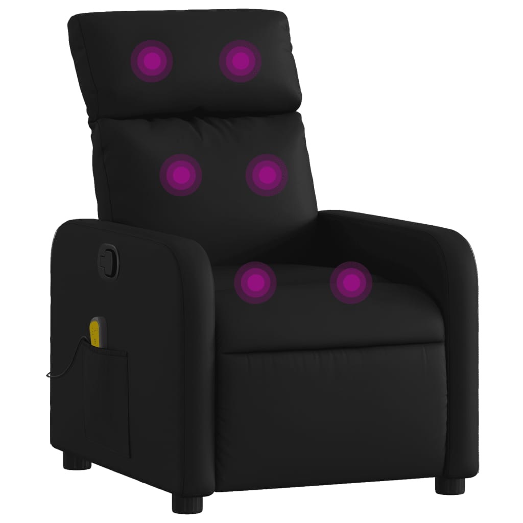 8721012221048_a_en_hd_1 vidaXL Massage Recliner Chair Black Faux Leather - Image 2