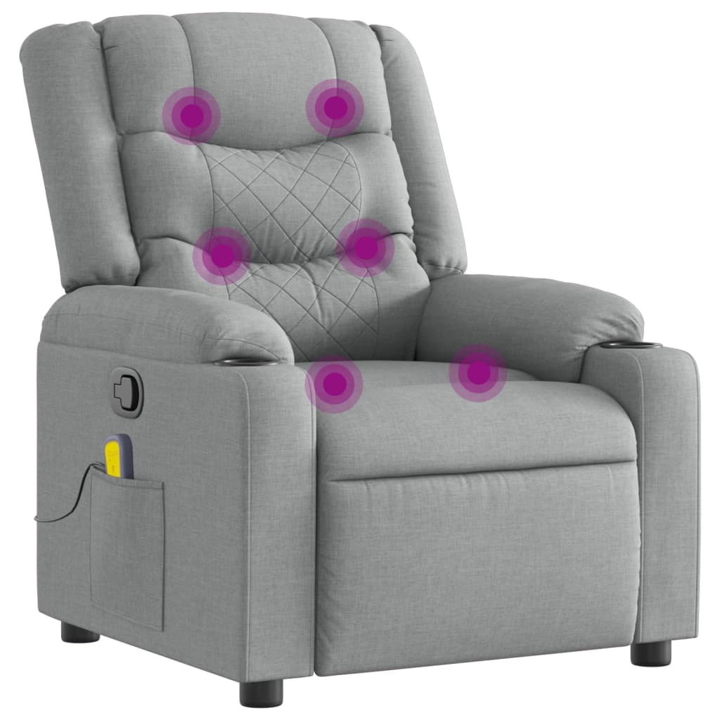 8721012221208_a_en_hd_1 vidaXL Massage Recliner Chair Light Grey Fabric - Image 2