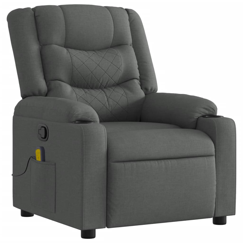 8721012221215_g_en_hd_1 vidaXL Massage Recliner Chair Dark Grey Fabric - Image 3