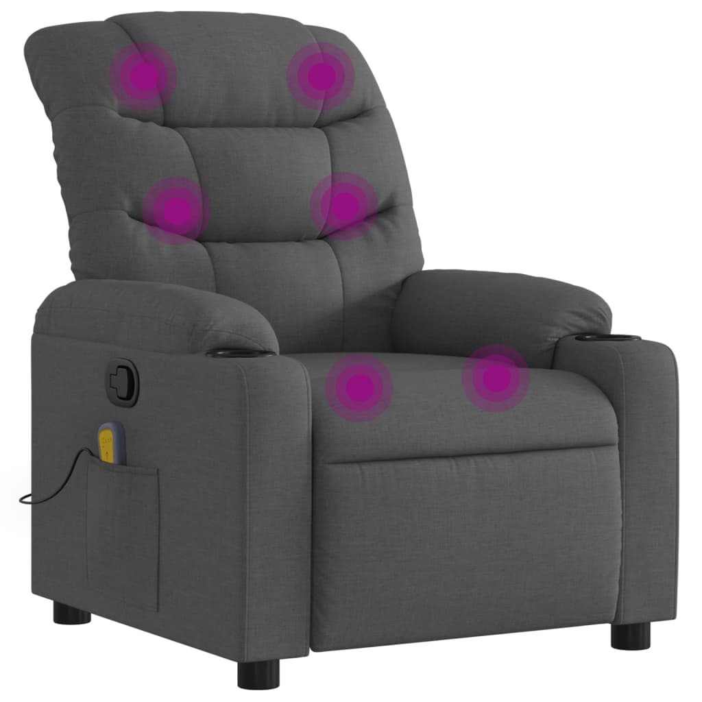 8721012221451_a_en_hd_1 vidaXL Massage Recliner Chair Dark Grey Fabric - Image 2