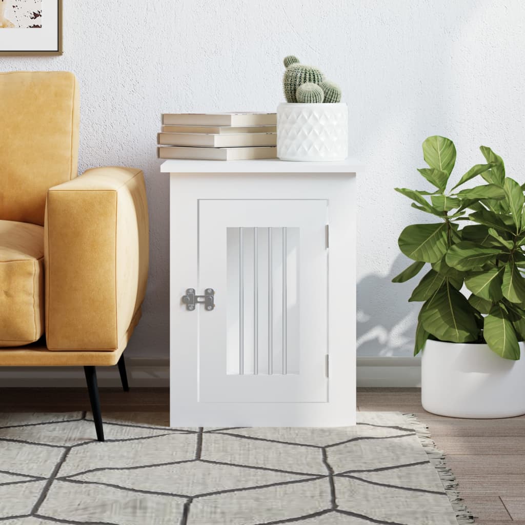 8721012221840_g_en_hd_1 vidaXL Dog Crate Furniture White 45x62x59 cm Engineered Wood - Image 3