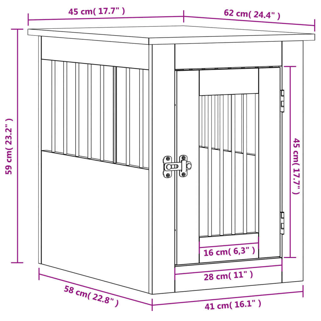 8721012221857_g_en_hd_11 vidaXL Dog Crate Furniture Black 45x62x59 cm Engineered Wood - Image 13