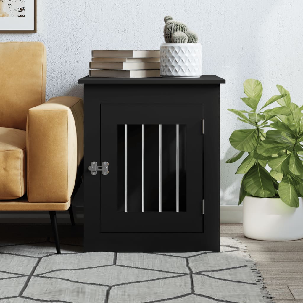 8721012221925_g_en_hd_1 vidaXL Dog Crate Furniture Black 55x75x65 cm Engineered Wood - Image 3