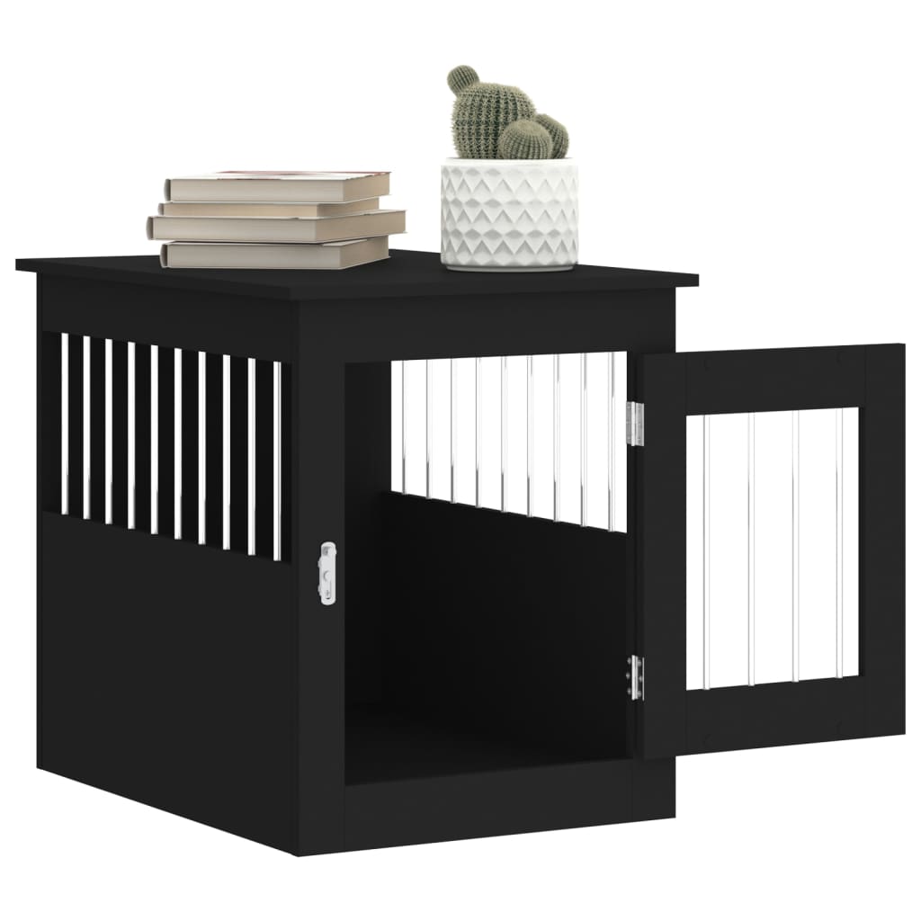 8721012221925_g_en_hd_3 vidaXL Dog Crate Furniture Black 55x75x65 cm Engineered Wood - Image 5