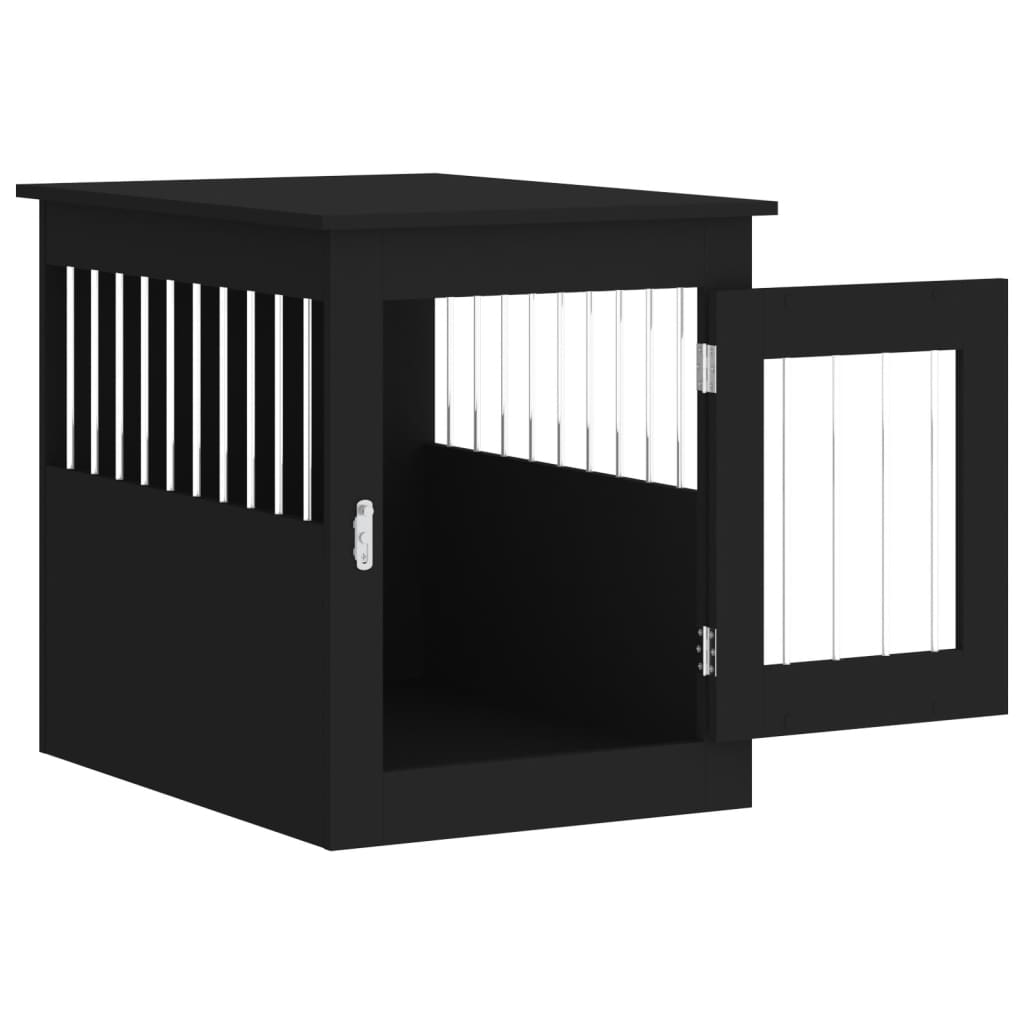 8721012221925_g_en_hd_4 vidaXL Dog Crate Furniture Black 55x75x65 cm Engineered Wood - Image 6