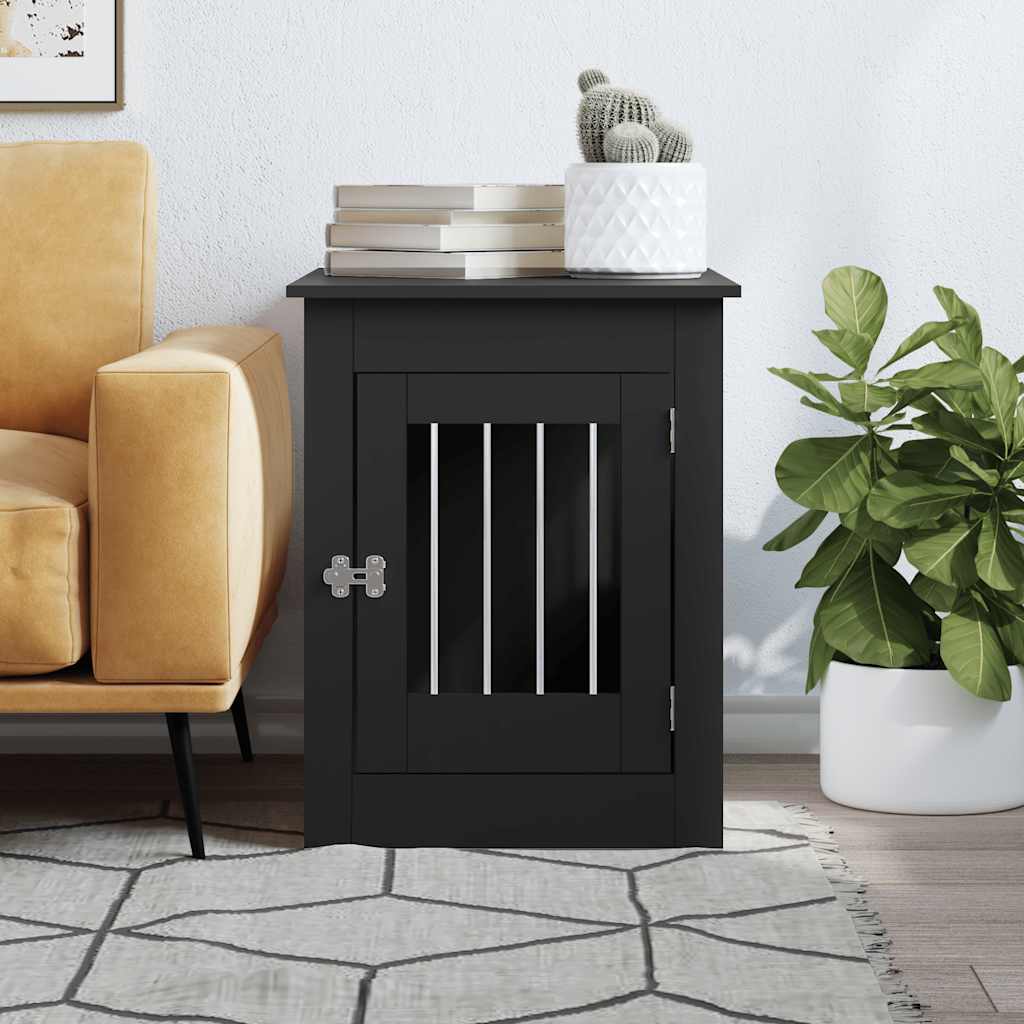 8721012221994_g_en_hd_1 vidaXL Dog Crate Furniture Black 55x80x68 cm Engineered Wood - Image 3