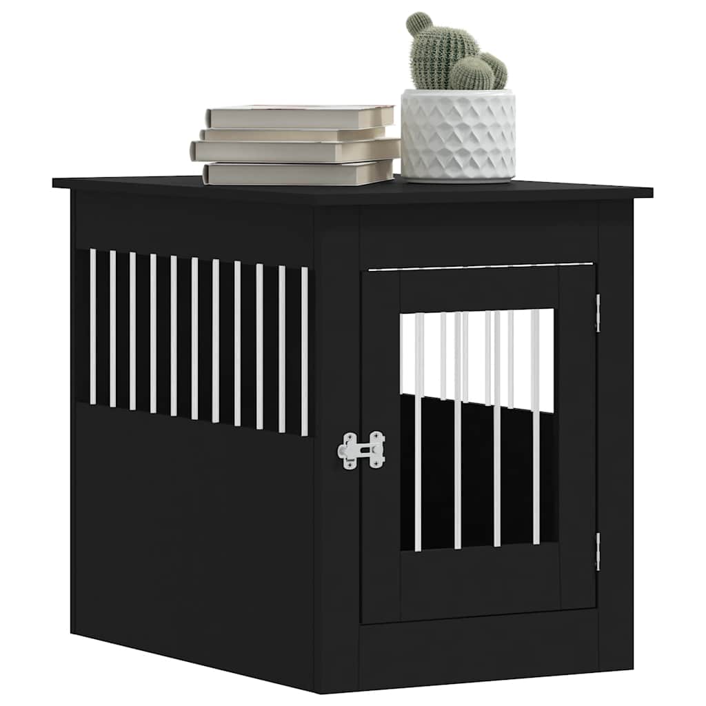 8721012221994_g_en_hd_2 vidaXL Dog Crate Furniture Black 55x80x68 cm Engineered Wood - Image 4