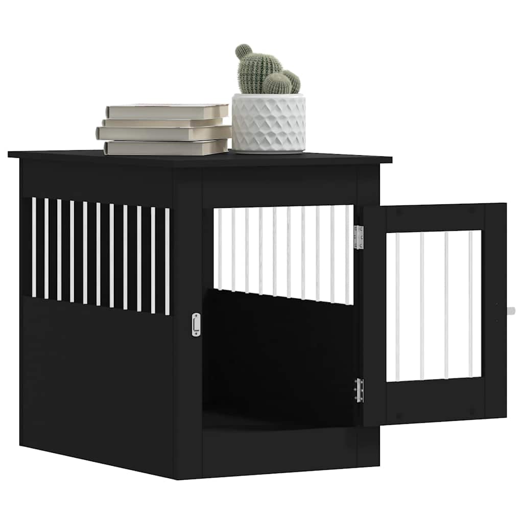 8721012221994_g_en_hd_3 vidaXL Dog Crate Furniture Black 55x80x68 cm Engineered Wood - Image 5