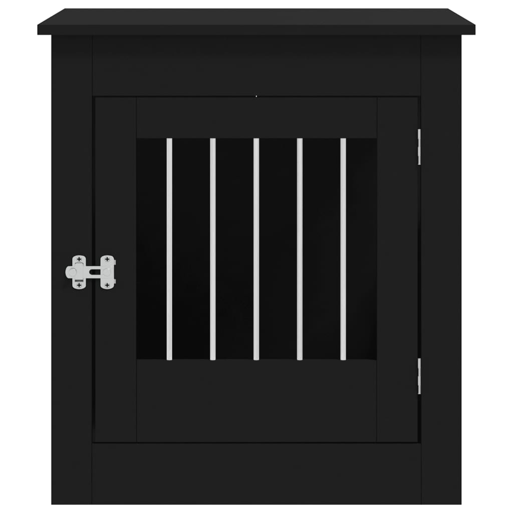 8721012222069_g_en_hd_5 vidaXL Dog Crate Furniture Black 64.5x80x71 cm Engineered Wood - Image 7