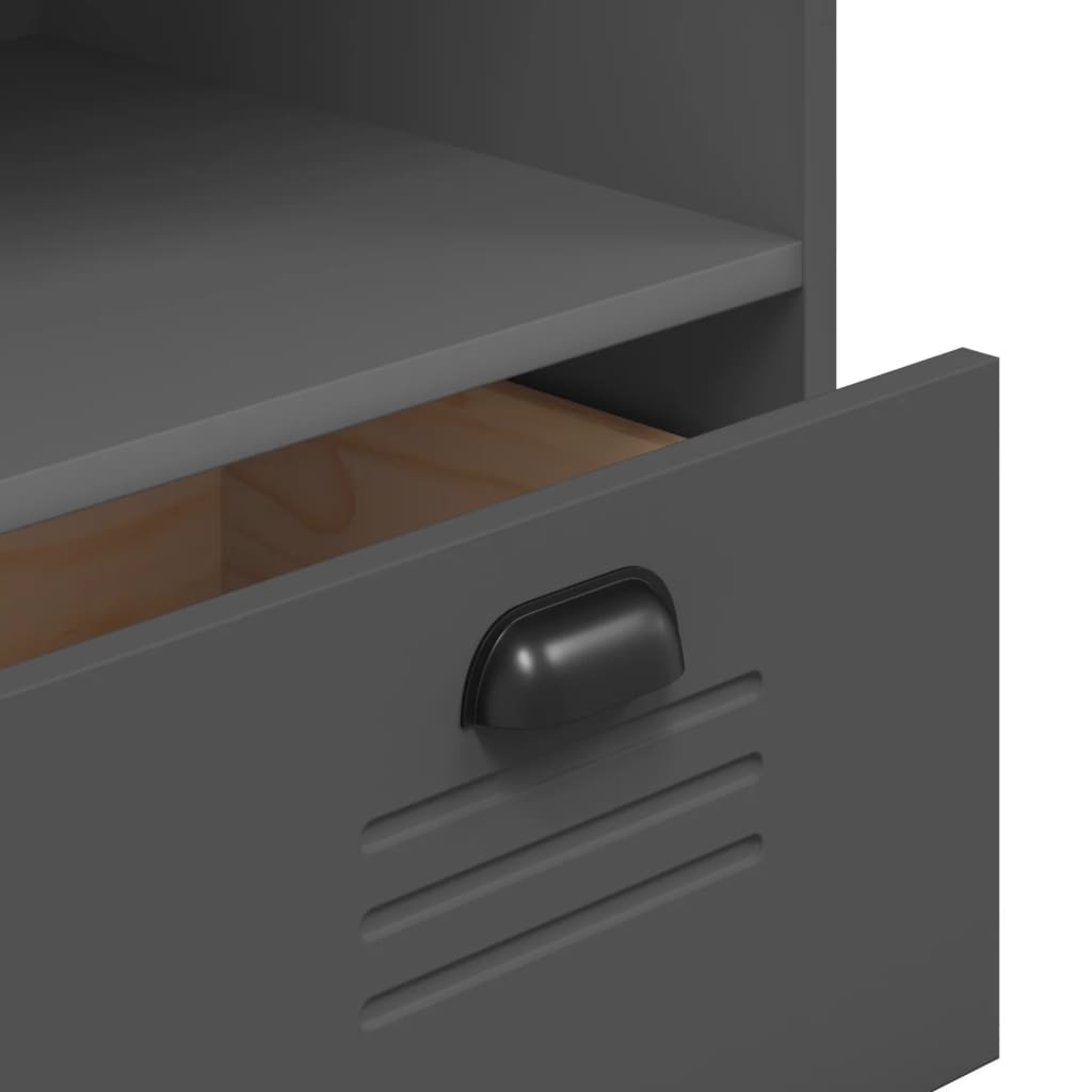 8721012224278_g_en_hd_8 vidaXL Highboard VIKEN Anthracite Grey 80x40x200 cm Solid Wood Pine - Image 11
