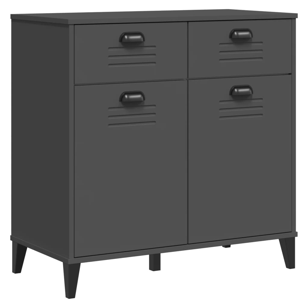 8721012224339_g_en_hd_7 vidaXL Highboard VIKEN Anthracite Grey 80x40x190 cm Solid Wood Pine - Image 10