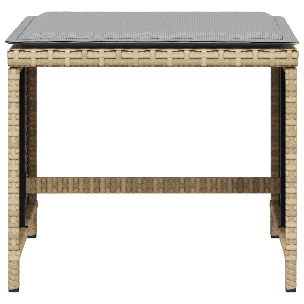 8721012236219_g_en_hd_3 vidaXL Garden Stools with Cushions 4 pcs Mix Beige 41x41x36 cm Poly Rattan - Image 5