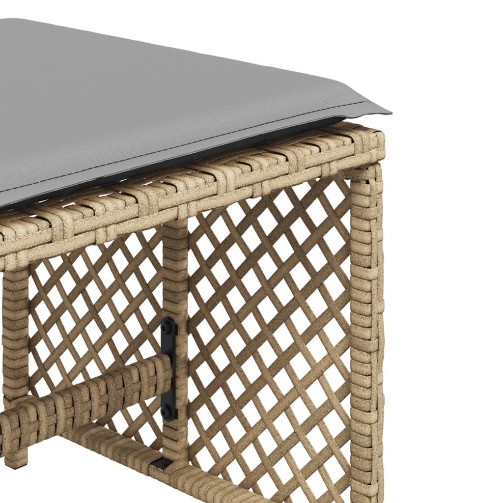 8721012236288_g_en_hd_7 vidaXL Garden Stools with Cushions 4 pcs Mix Beige 41x41x36 cm Poly Rattan - Image 9
