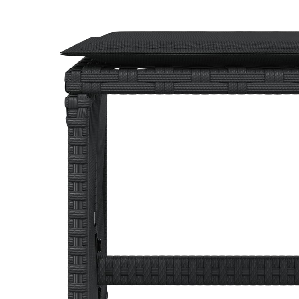 8721012236301_g_en_hd_6 vidaXL Garden Stools with Cushions 4 pcs Black 41x41x36 cm Poly Rattan - Image 8