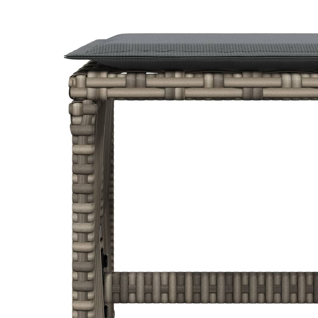 8721012236318_g_en_hd_6 vidaXL Garden Stools with Cushions 4 pcs Grey 41x41x36 cm Poly Rattan - Image 8
