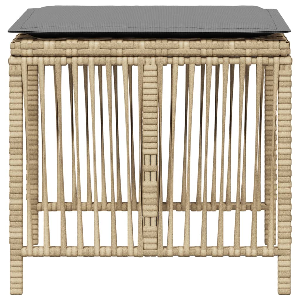 8721012236356_g_en_hd_4 vidaXL Garden Stools with Cushions 4 pcs Mix Beige 41x41x36 cm Poly Rattan - Image 6