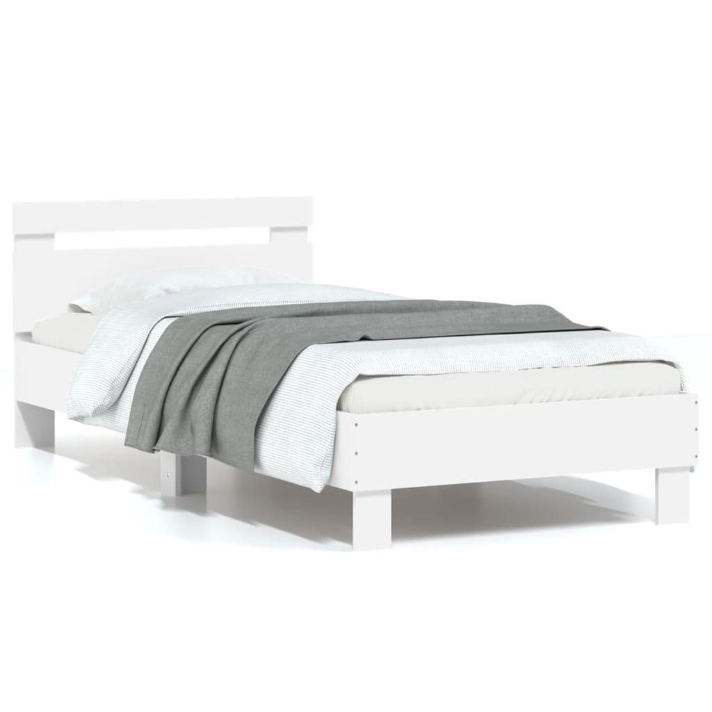 8721012239111_a_en_hd_1 vidaXL Bed Frame without Mattress with Headboard White 90x190 cm - Image 2