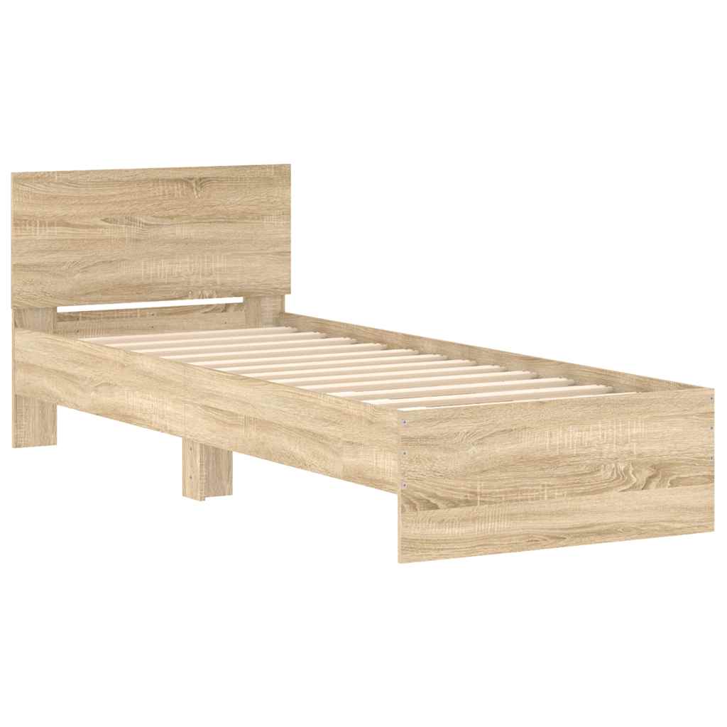8721012240049_g_en_hd_1 vidaXL Bed Frame without Mattress with Headboard Sonoma Oak 90x190 cm - Image 3