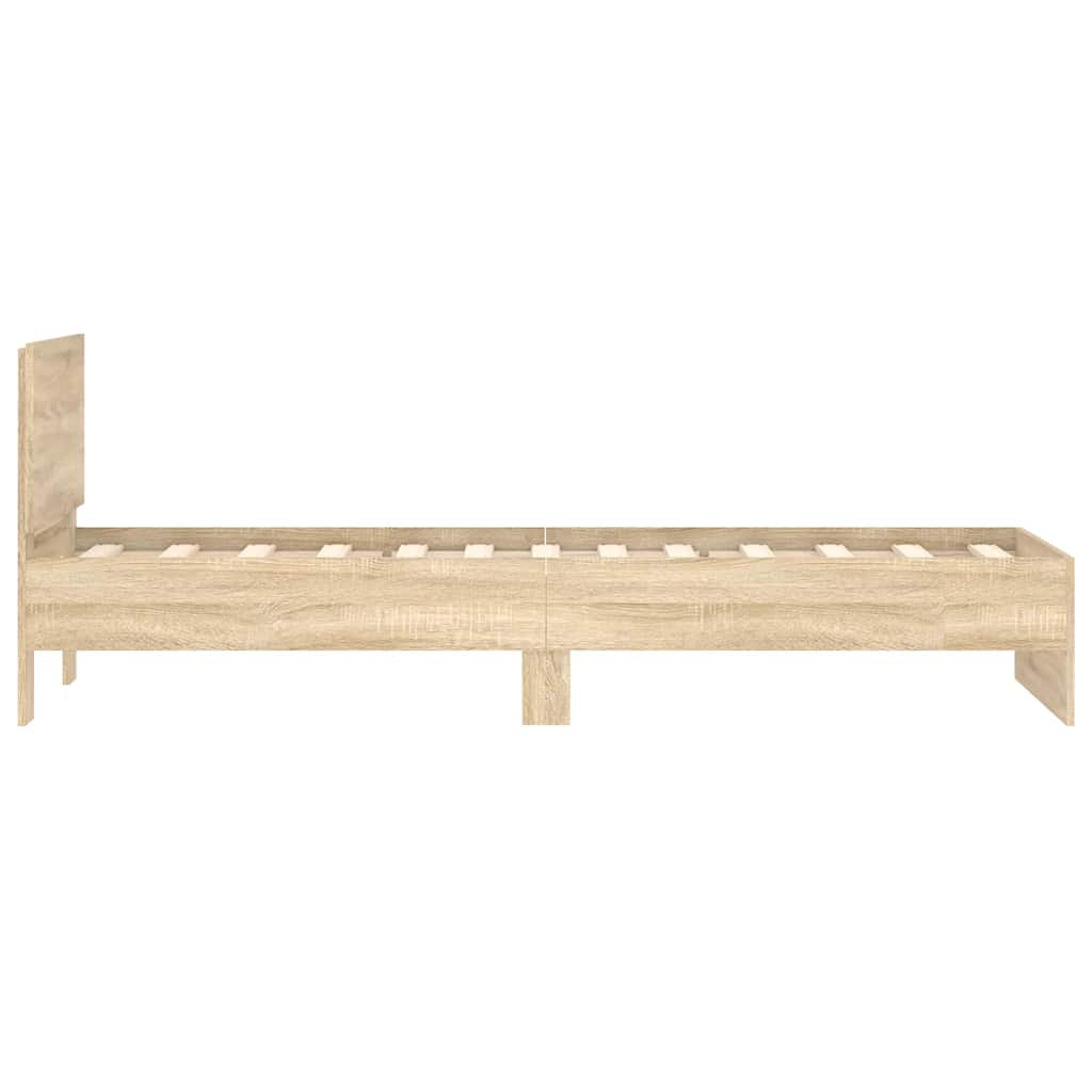 8721012240049_g_en_hd_4 vidaXL Bed Frame without Mattress with Headboard Sonoma Oak 90x190 cm - Image 6