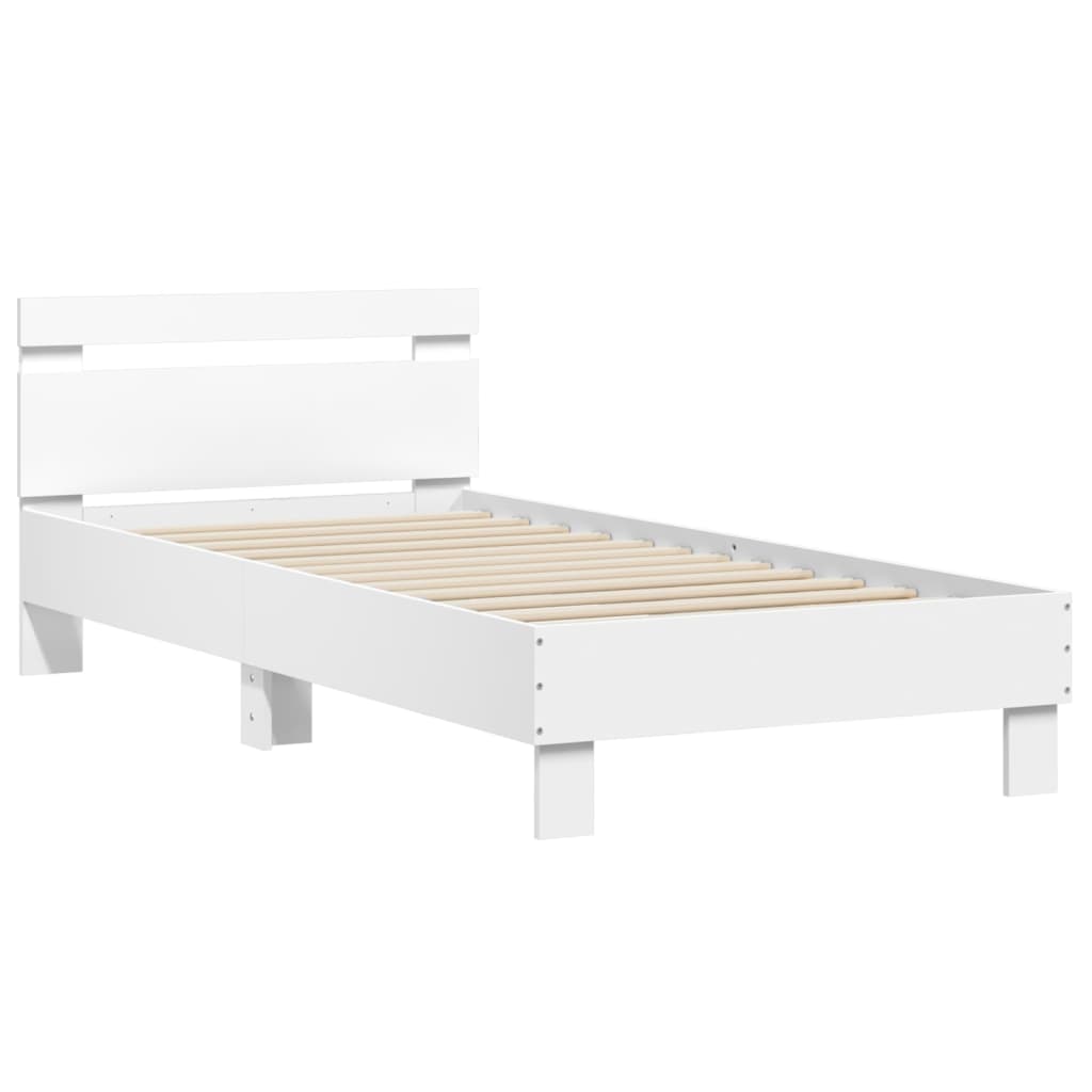 8721012240933_g_en_hd_4 vidaXL Bed Frame without Mattress with LED Lights White 90x190 cm - Image 6