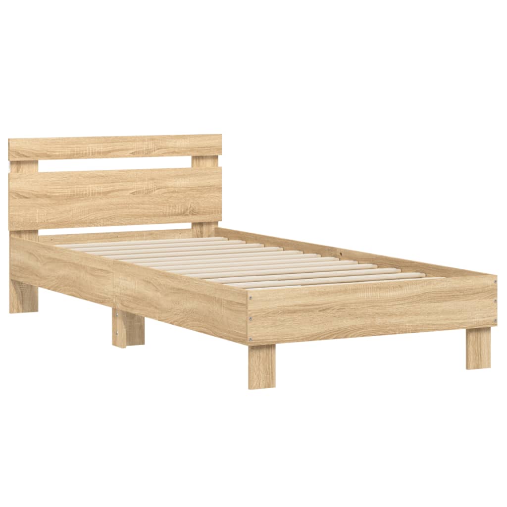 8721012240957_g_en_hd_4 vidaXL Bed Frame without Mattress with LED Lights Sonoma Oak 90x190 cm - Image 6