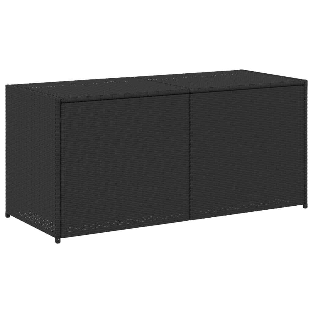 8721012243545_a_en_hd_1 vidaXL Garden Storage Box Black 283L Poly Rattan - Image 2