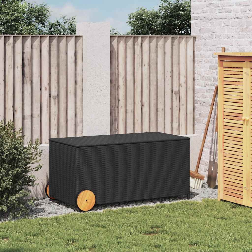 8721012243668_g_en_hd_1 vidaXL Garden Storage Box with Wheels Black 190L Poly Rattan - Image 3