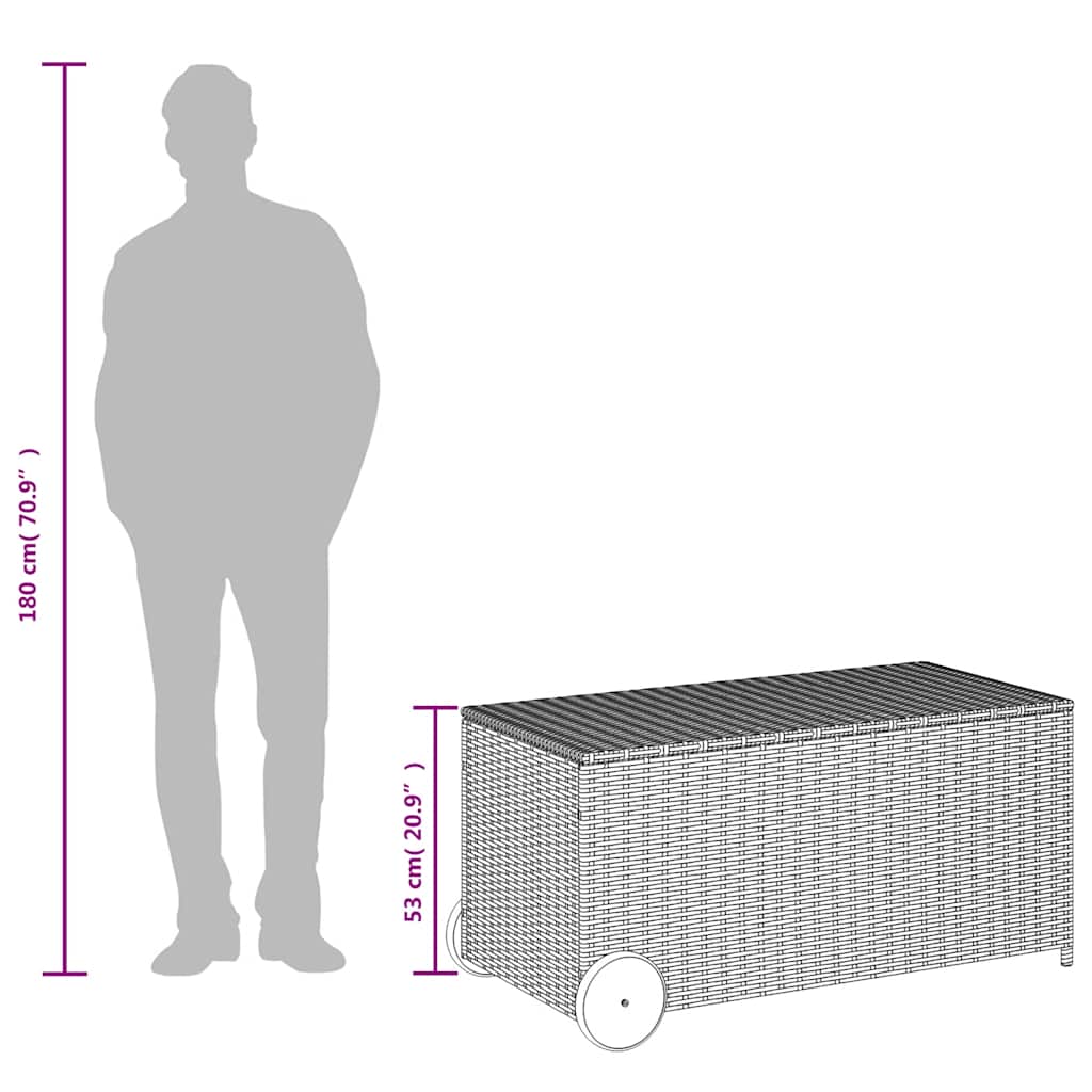 8721012243682_g_en_hd_8 vidaXL Garden Storage Box with Wheels Grey 190L Poly Rattan - Image 10