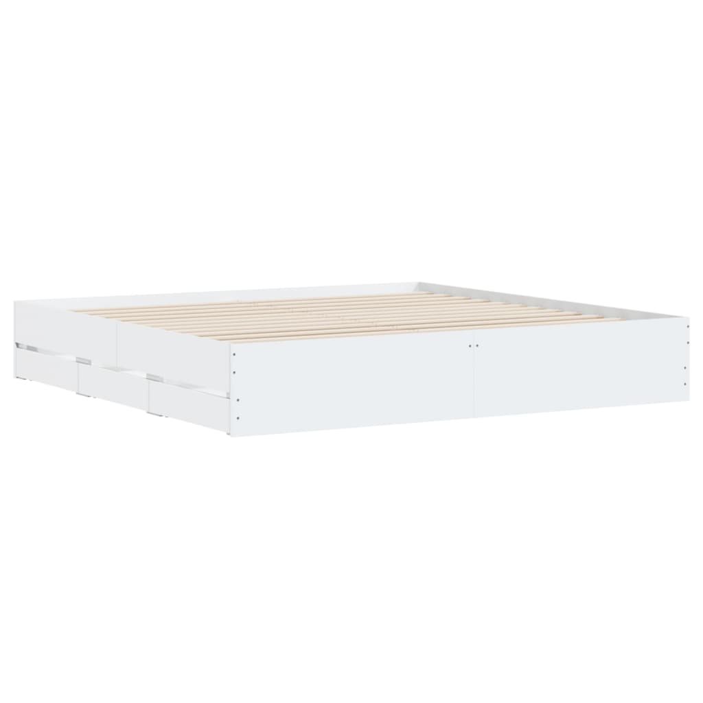 8721012244696_g_en_hd_6 vidaXL Bed Frame with Drawers without Mattress White 183x203 cm King - Image 8