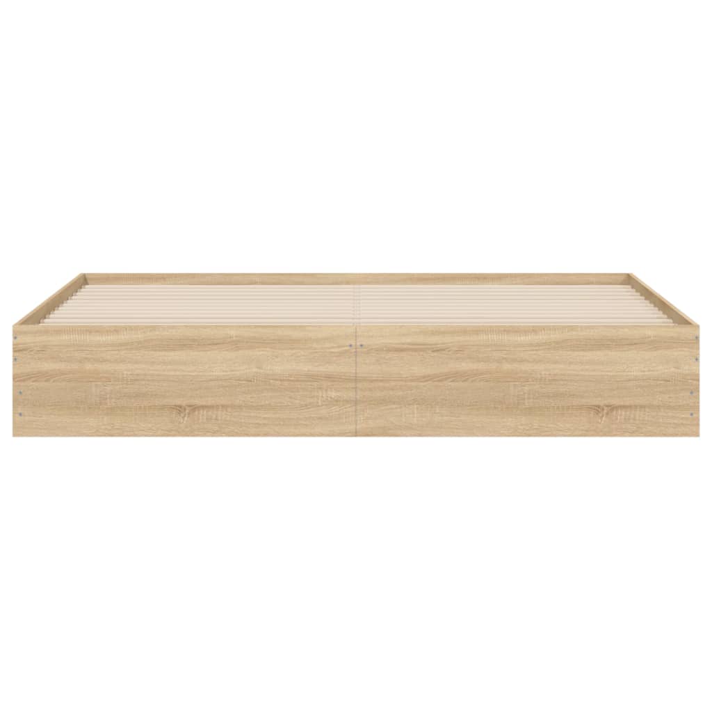 8721012244719_g_en_hd_4 vidaXL Bed Frame with Drawers without Mattress Sonoma Oak 183x203 cm King - Image 6