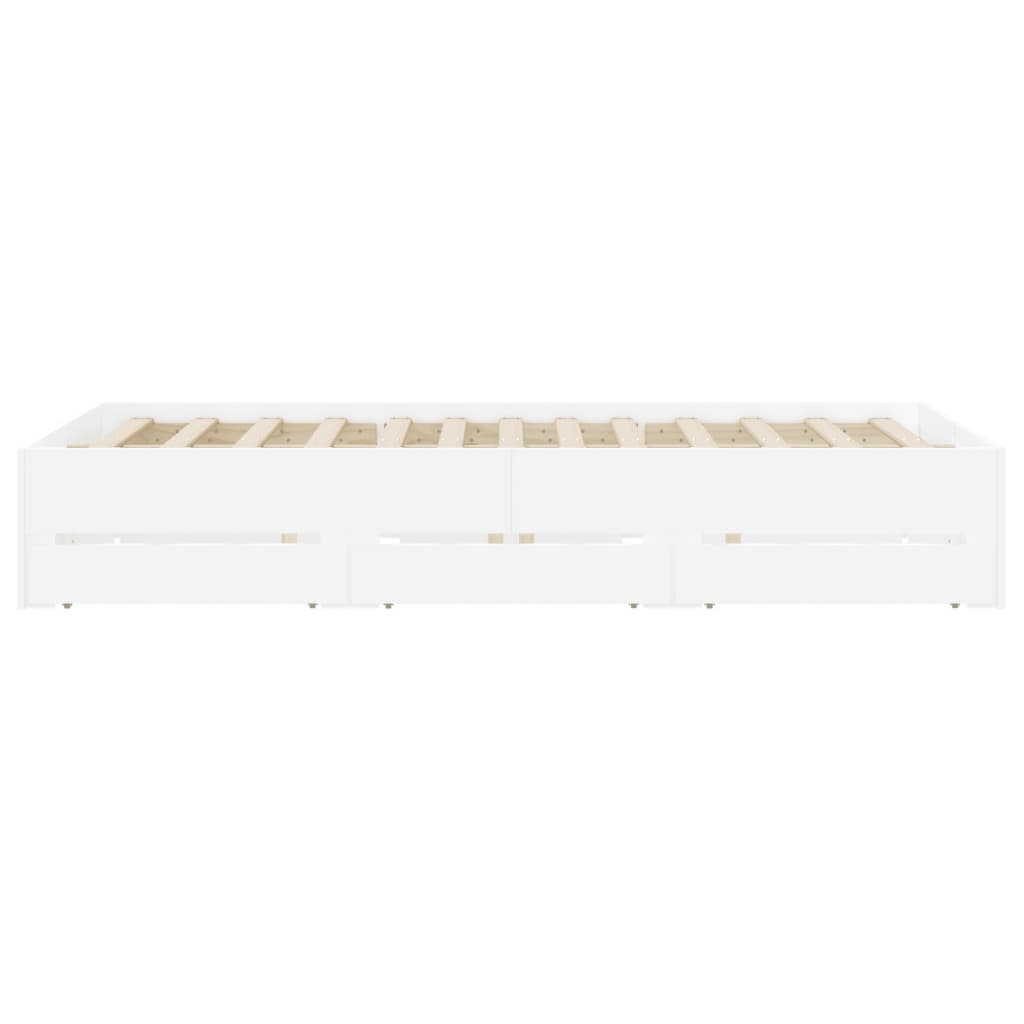 8721012244832_g_en_hd_5 vidaXL Bed Frame with Drawers without Mattress White 150x200 cm - Image 7