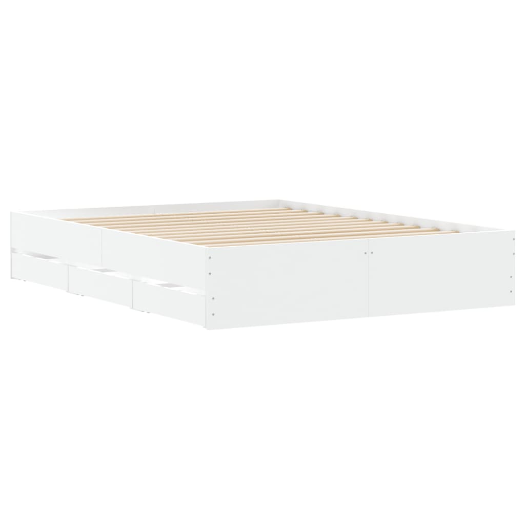 8721012244832_g_en_hd_6 vidaXL Bed Frame with Drawers without Mattress White 150x200 cm - Image 8