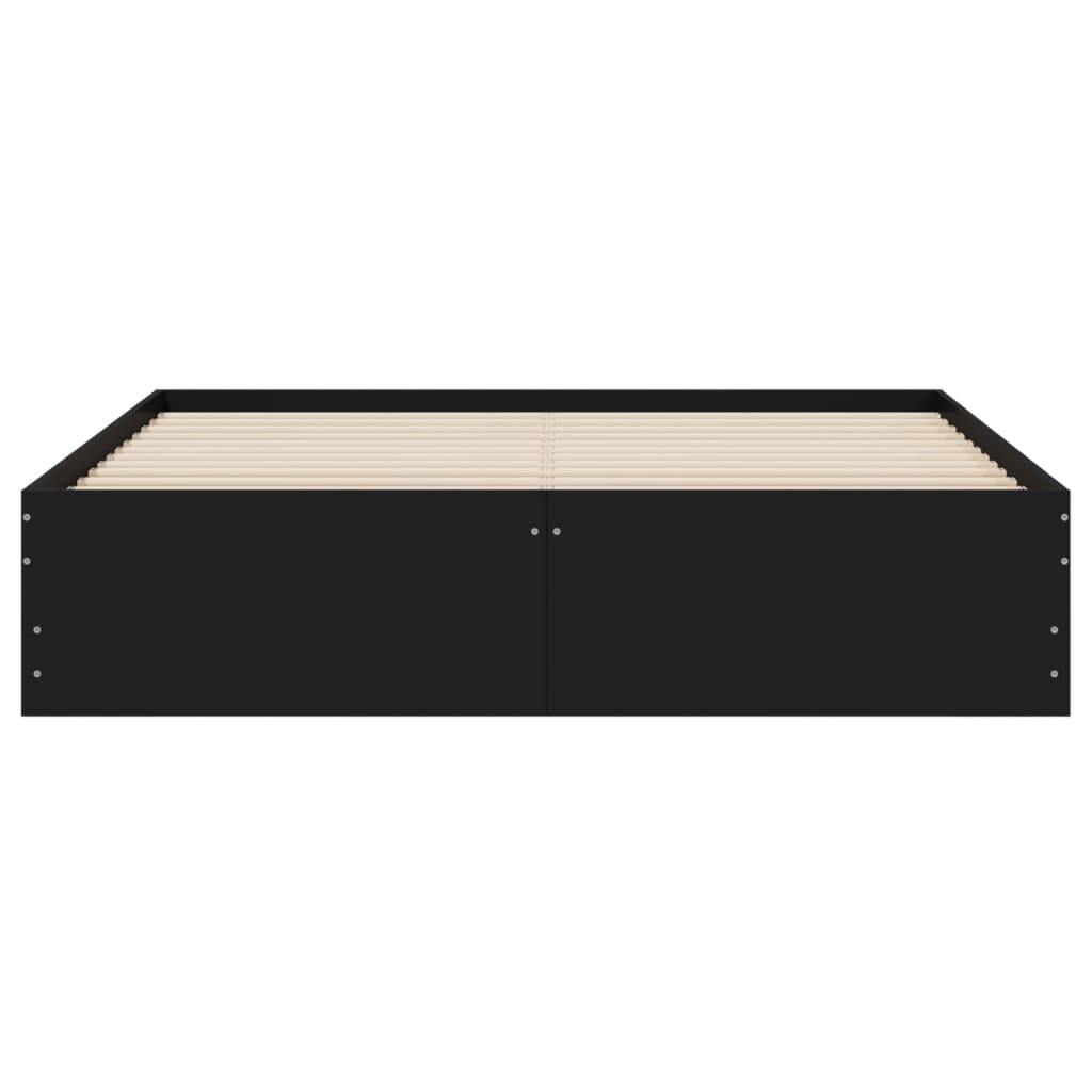 8721012244849_g_en_hd_4 vidaXL Bed Frame with Drawers without Mattress Black 150x200 cm - Image 6