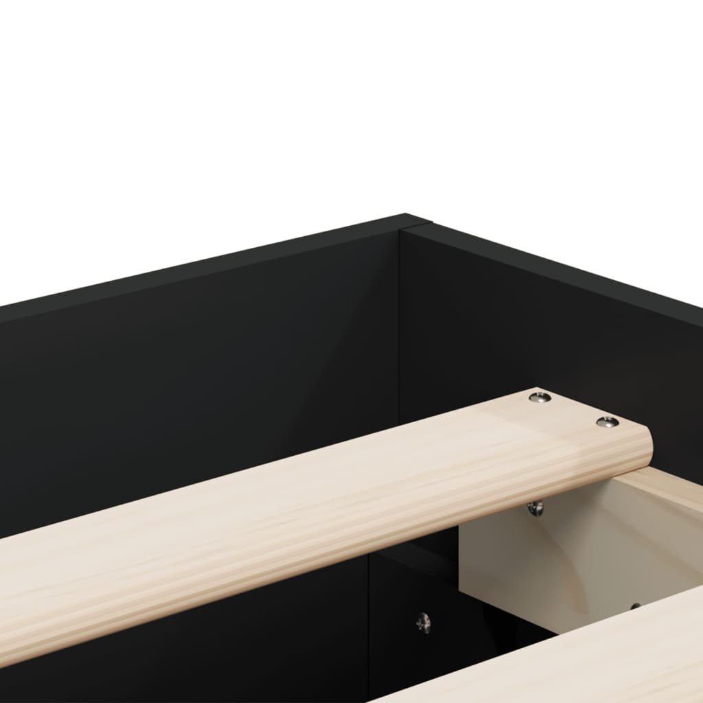 8721012244849_g_en_hd_7 vidaXL Bed Frame with Drawers without Mattress Black 150x200 cm - Image 9