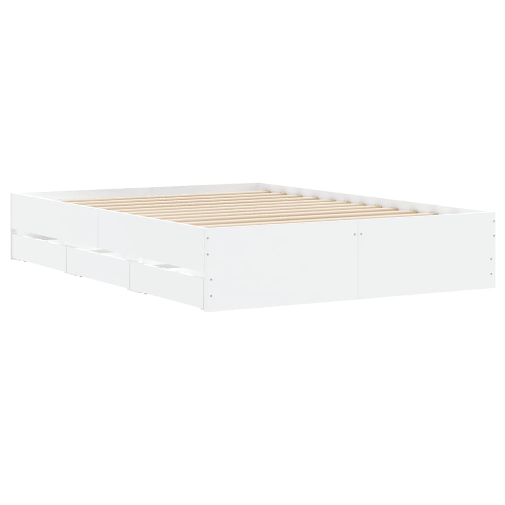 8721012245259_g_en_hd_2 vidaXL Bed Frame with Drawers without Mattress White 135x190 cm - Image 4