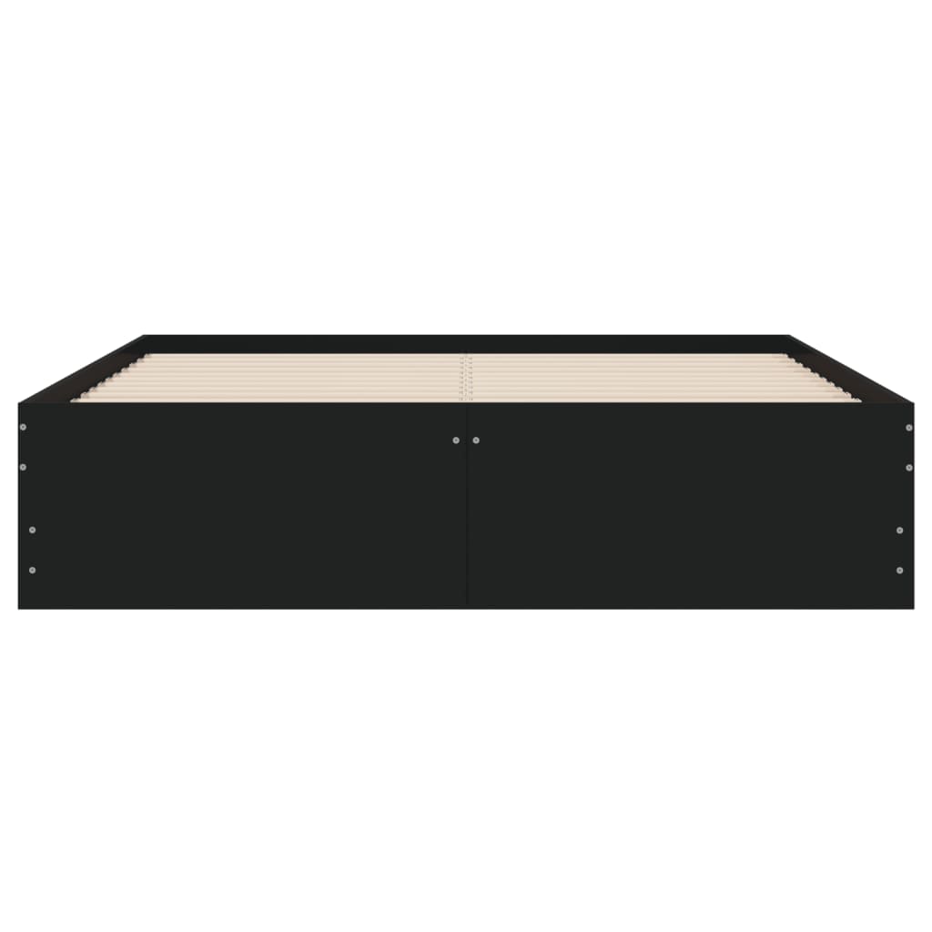 8721012245266_g_en_hd_4 vidaXL Bed Frame with Drawers without Mattress Black 135x190 cm - Image 6