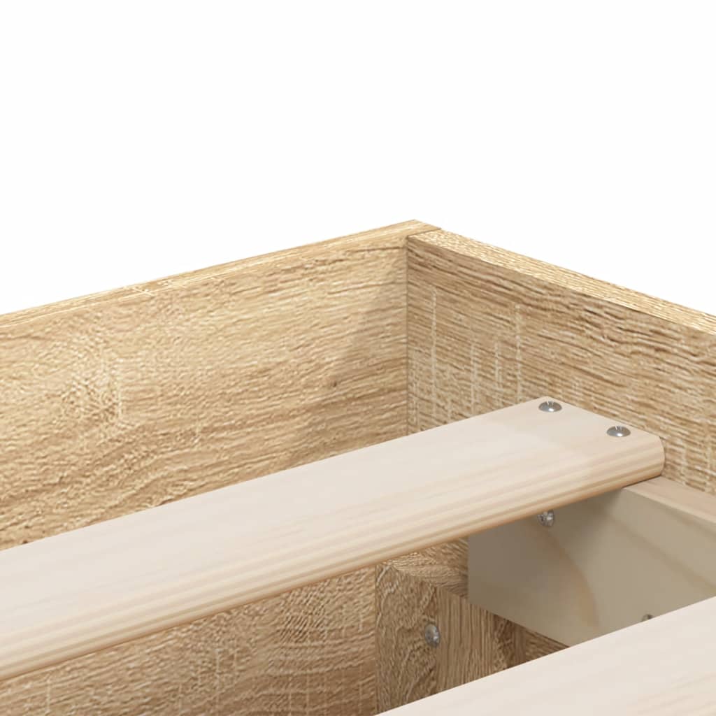 8721012245273_g_en_hd_7 vidaXL Bed Frame with Drawers without Mattress Sonoma Oak 135x190 cm - Image 9