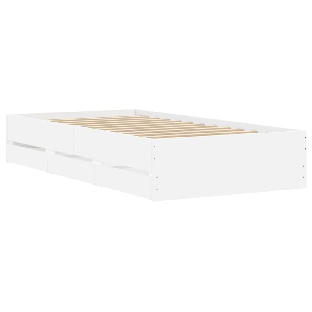 8721012245396_g_en_hd_2 vidaXL Bed Frame with Drawers without Mattress White 90x190 cm - Image 4
