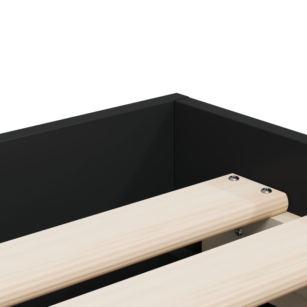 8721012245402_g_en_hd_7 vidaXL Bed Frame with Drawers without Mattress Black 90x190 cm - Image 9