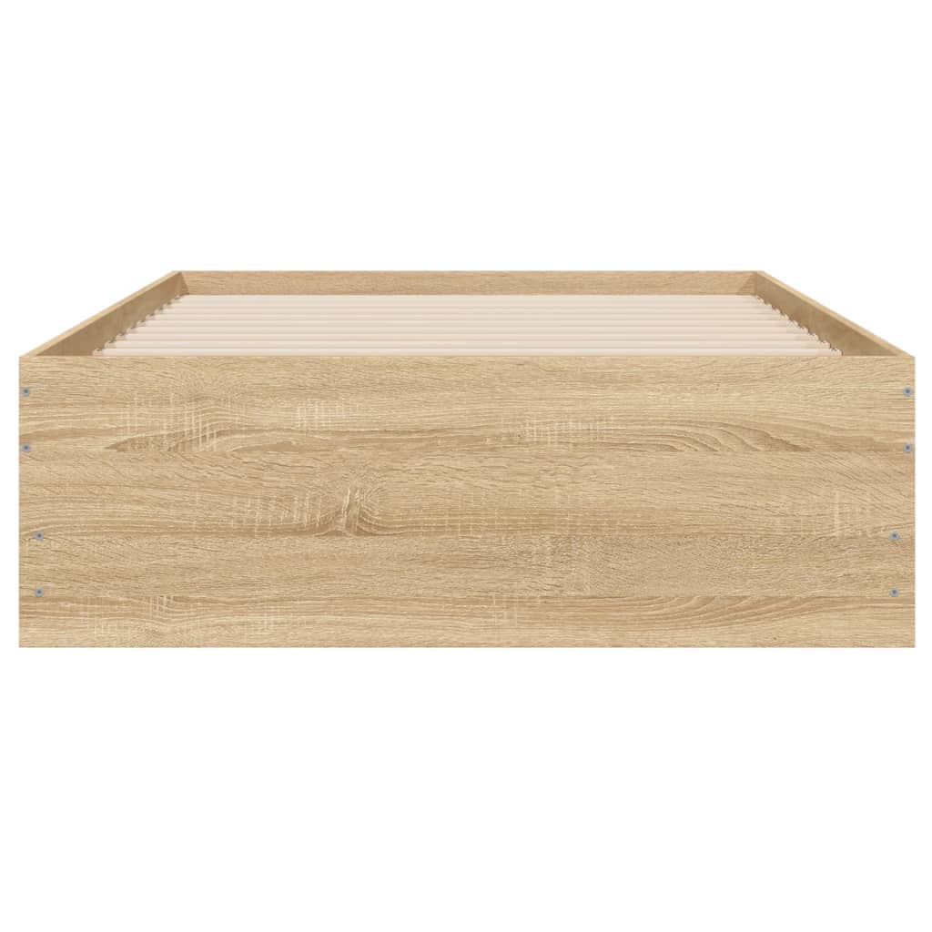 8721012245419_g_en_hd_4 vidaXL Bed Frame with Drawers without Mattress Sonoma Oak 90x190 cm - Image 6