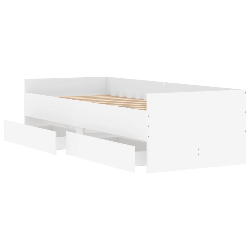 8721012245679_g_en_hd_3 vidaXL Bed Frame with Drawers without Mattress White 90x190 cm - Image 5