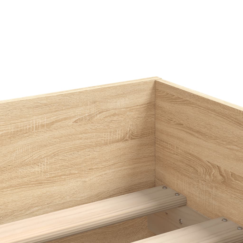8721012245693_g_en_hd_7 vidaXL Bed Frame with Drawers without Mattress Sonoma Oak 90x190 cm - Image 9