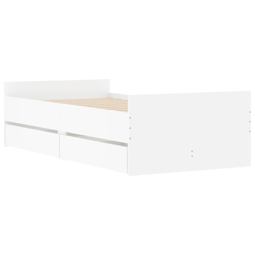 8721012245952_g_en_hd_2 vidaXL Bed Frame with Drawers without Mattress White 90x190 cm - Image 4