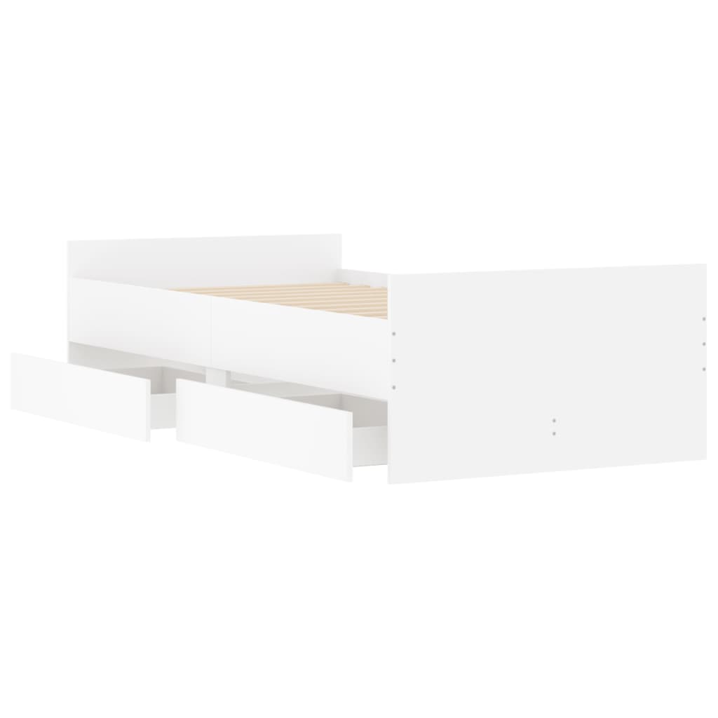 8721012245952_g_en_hd_3 vidaXL Bed Frame with Drawers without Mattress White 90x190 cm - Image 5