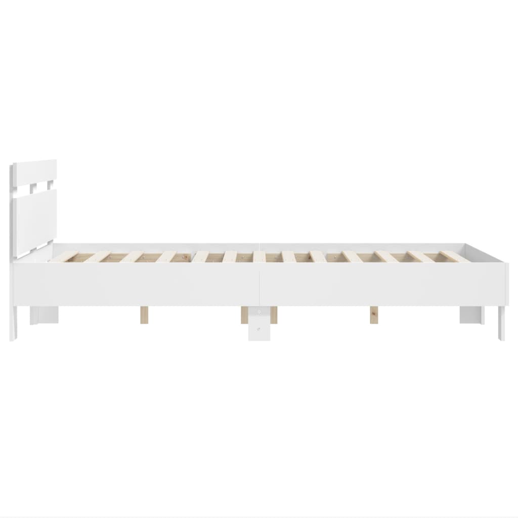 8721012246584_g_en_hd_4 vidaXL Bed Frame without Mattress White 135x190 cm - Image 6