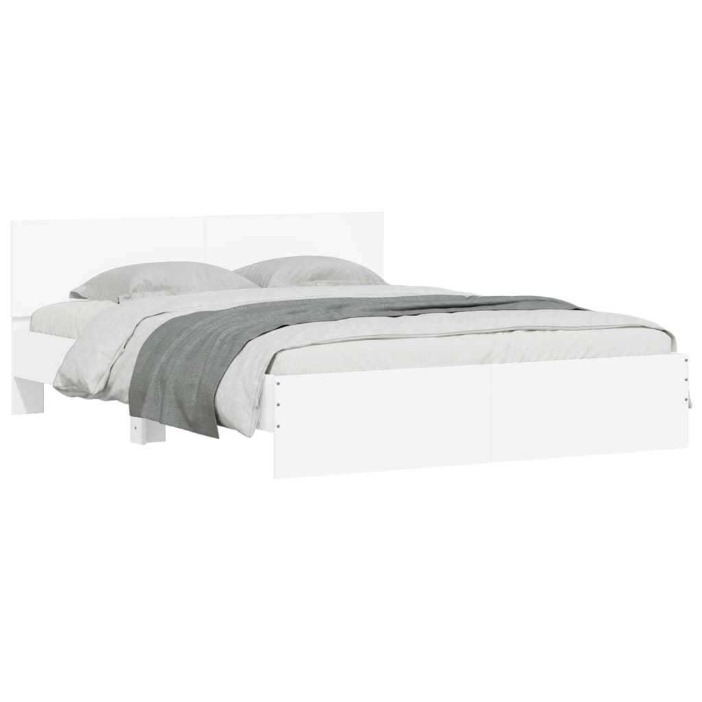 8721012246935_g_en_hd_1 vidaXL Bed Frame without Mattress White 150x200 cm - Image 3