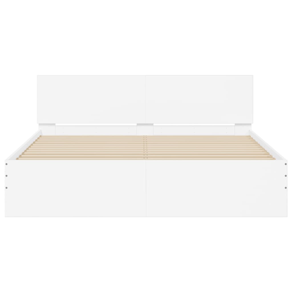 8721012246935_g_en_hd_3 vidaXL Bed Frame without Mattress White 150x200 cm - Image 5